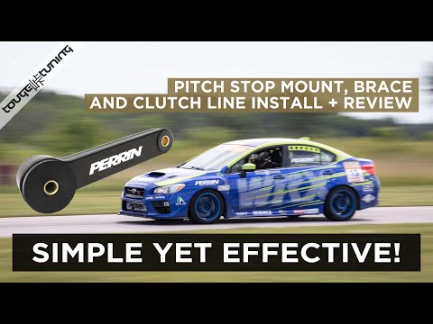 Perrin Pitch Stop Mount & Brace Install and Review - 2015-2019 Subaru WRX & STi