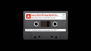 Laura Nyro Brown Earth Live 1971