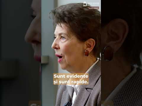 Pacienta vede rezultatul: fără durere și o masticație mai bună
