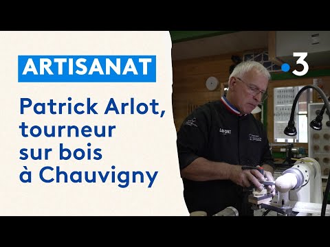 Artisan d'art : tourneur sur bois à Chauvigny