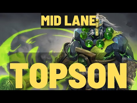 2️⃣ Topson Earth Spirit Mid 🔥 Player Perspective | 7.33e Full Gameplay #dota2