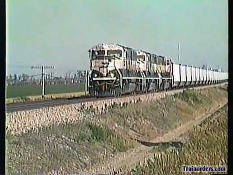 Classic Railroad Series 779 - Burlington Northern in Nebraska 1994.