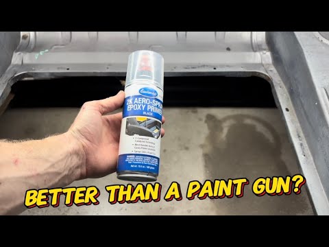 How to primer any classic car with Eastwood 2k Aero spray Epoxy Primer  @eastwoodco