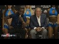 The Terence Crawford vs. Felix Diaz Full Final Press Confence Q&A Video