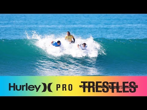 Smith vs. Gouveia vs. Geiselman - Round One, Heat 6 - Hurley Pro at Trestles 2017