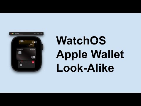 Build a WatchOS App That Looks Like Apple Wallet (SwiftUI Tutorial)