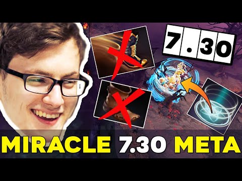 MIRACLE- creating NEW Meta with OP Tinker on 7.30 Patch