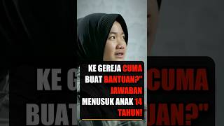 Download lagu Ke Gereja Cuma Buat Bantuan?' Jawaban Menusuk Anak 14 Tahun! mp3