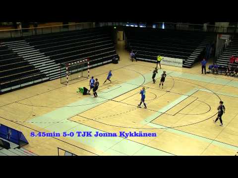 TJK-FC Nokia 10-2 (9-1) 3.12.11 Futsal Cup välierä naiset