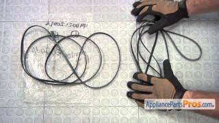 How to: LG/Kenmore Dryer Belt 4400EL2001F