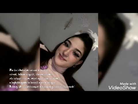 Drága gyermekünknek, Alexának 18. születésnapjára!!! Nagyon szeretünk Téged!!!