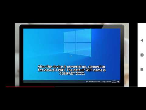 Роутер для сим карты COMFAST CF-E11 с возможностью работы от PowerBank - фото 1 - id-p2745743075