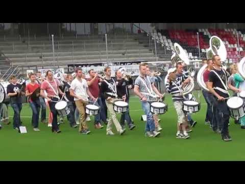 Drumfanfare Advendo sneek Generale repetie Taptoe Almelo 22 juni 2013
