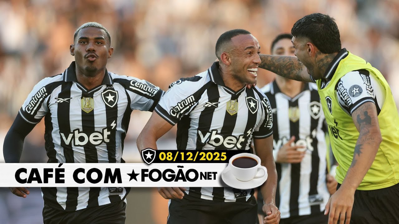 LIVE CAFÉ COM FOGÃONET | Botafogo vence, joga bem e termina no G-6; Davide Ancelotti pode permanecer