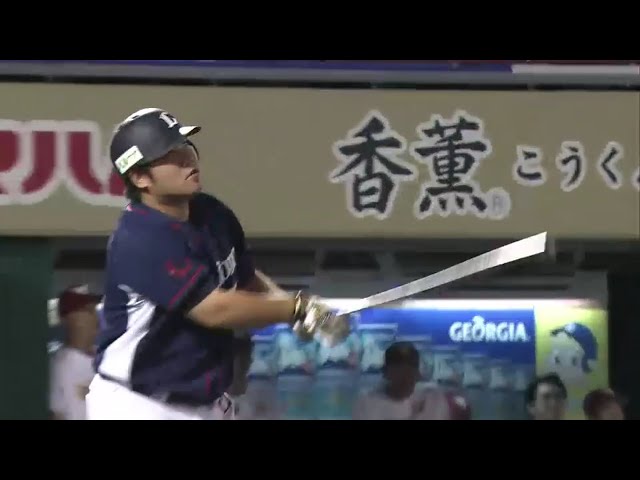 【4回表】2者連続!! ライオンズ・中村の19号ソロで加点!! 2016/9/7 E-L