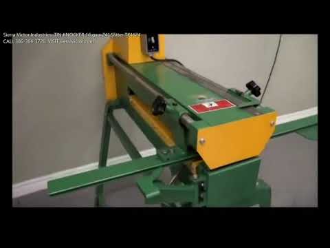 TIN KNOCKER TK 1624 Slitters | Sierra Victor Industries (1)