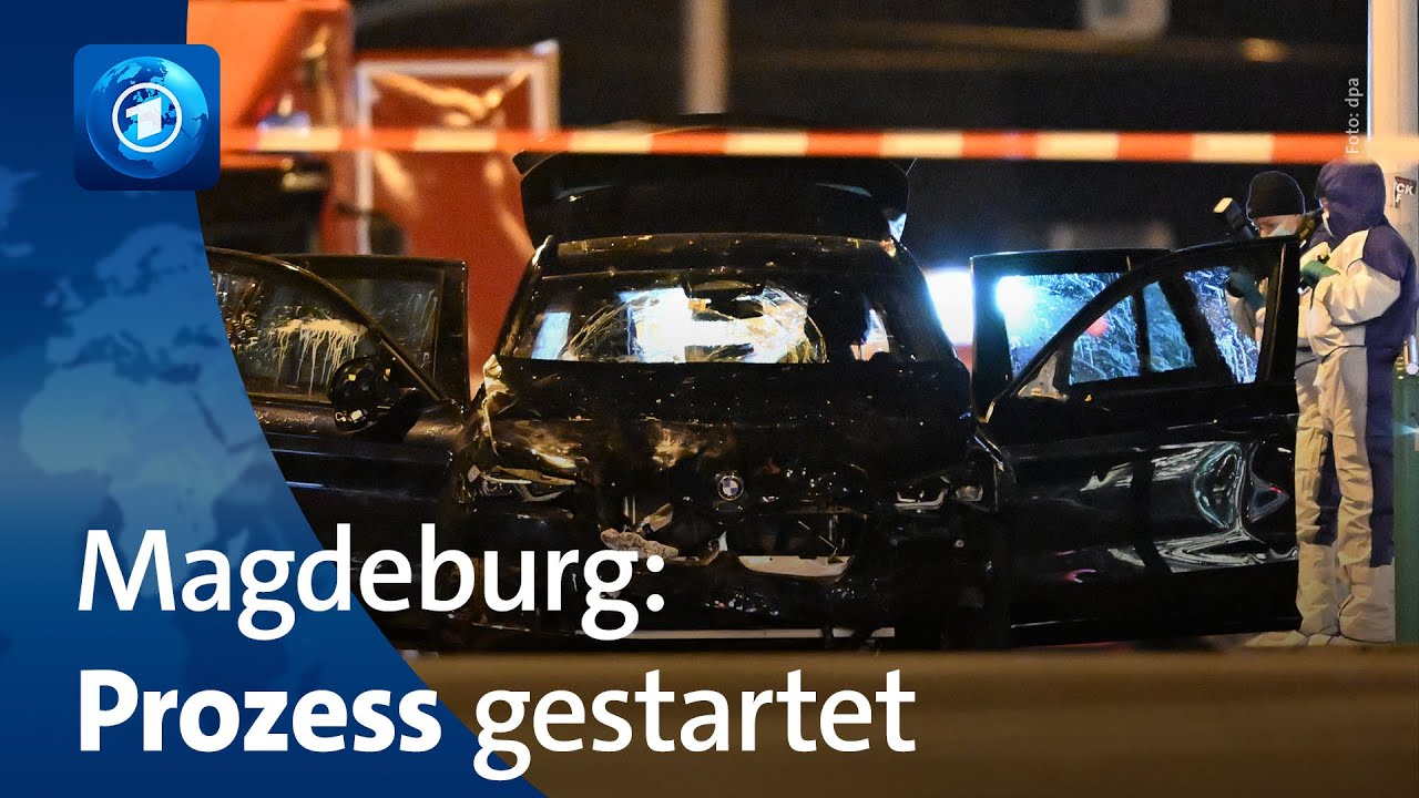 Magdeburg: Prozess um Anschlag auf Weihnachtsmarkt hat begonnen