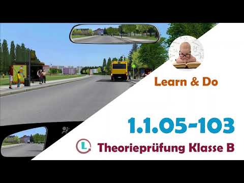 Lexi - Theorieprüfung Klasse B - 1.1.05-103 - لکسی - گواهینامه رانندگی آلمانی