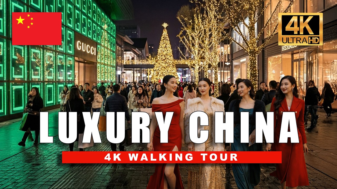Immersive street-level walking tour through Chengdu Kuanzhai, China, showcasing authentic urban landscapes, local architecture, and the vibrant atmosphere of the city's neighborhoods