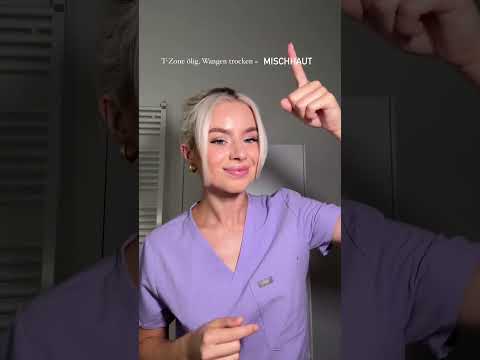 FIND OUT YOUR SKIN TYPE IN 3 STEPS! #skincare #shorts #schwesterkim