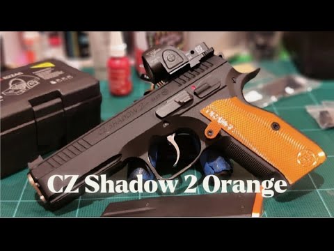 CZ Shadow 2 Orange KJ Works (Gas) Rad Dot Mount