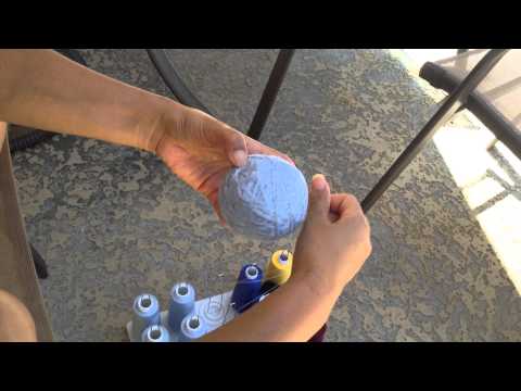 Power Wrapping Temari Ball - Part 1