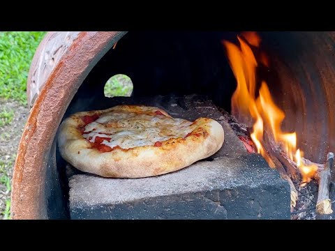 PIZZA tipo NAPOLETANA fatta in casa + cosigli per la cottura con il forno a legna