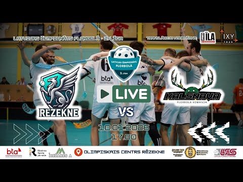 10.01.2026 - LČF 2. Līga - RĒZEKNE/BTA - KALSNAVA/MADONA