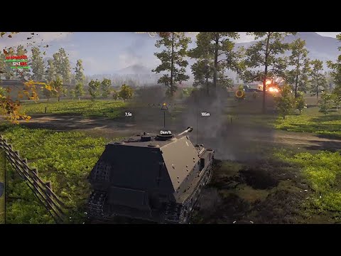 PANZERKAMPF®  - ELEFANT tank destroyer - live battle presentation!