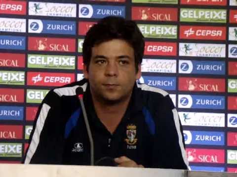 André Guimarães após o Dramático de Cascais 3-6 Sporting