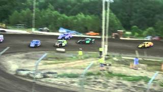preview picture of video '6 18 2014 grain valley speedway usmts heat 1'