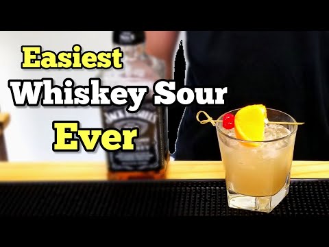 How to make a super easy Whiskey Sour
