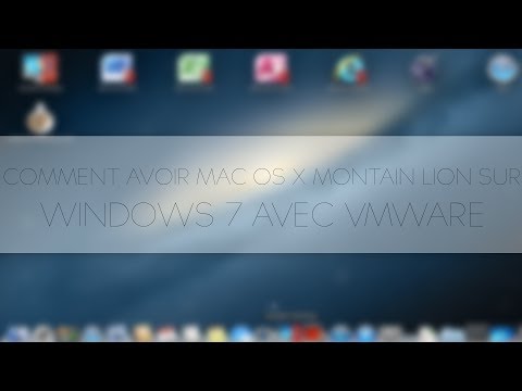 comment installer mac os x lion sur windows 7