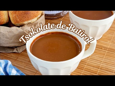 Tsokolate de Batirol with Peanut Butter |  Filipino Hot Chocolate