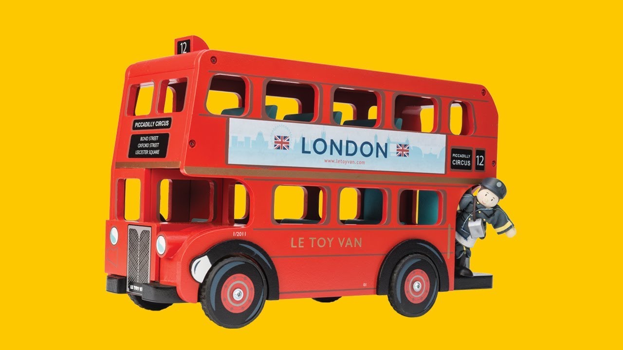 Le Toy Van Bus London - poškodený obal