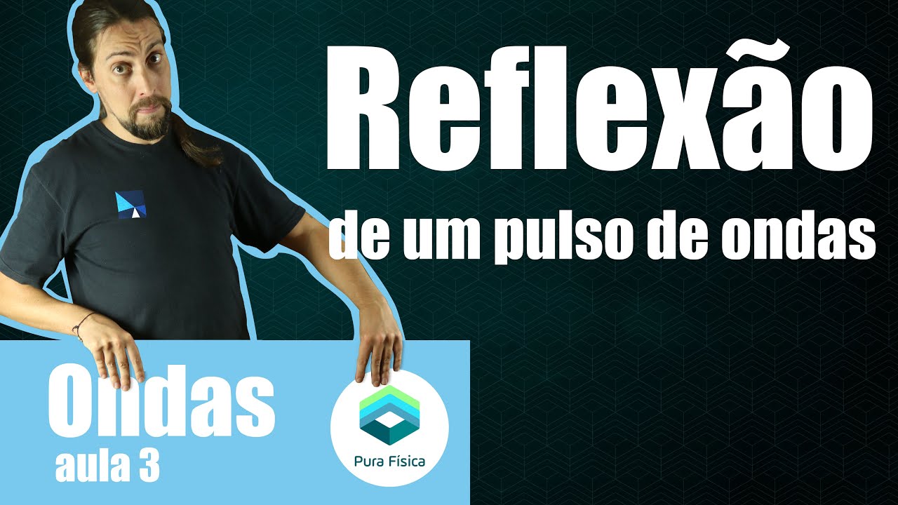 Física -  Ondas: reflexão de um pulso de onda