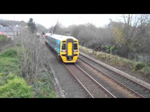 DMUs at Llanfair PG