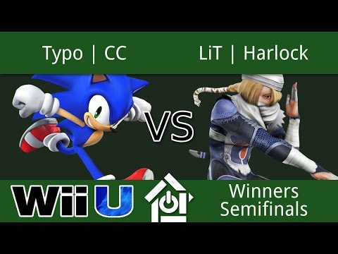 Smash @ The Mountain 3 - Typo | CC (Sonic) vs LiT | Harlock (Sheik) - Smash 4 Winners Semifinals