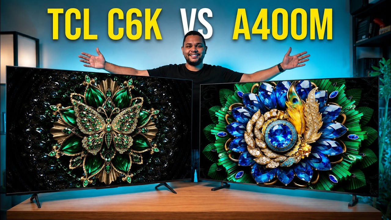 Miniatura da avaliação em vídeo de Smart TV TCL A400M 75 Polegadas QLED Mini LED 4K
