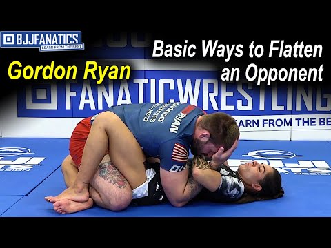 Basic Ways to Flatten an Opponent Out by Gordon Ryan