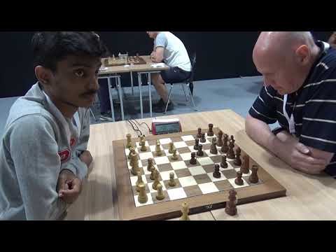 When GM sets an opening trap |  Aravindh - Lagerborg