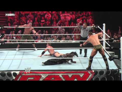Raw - Cena & Ryder vs. The Miz & R-Truth