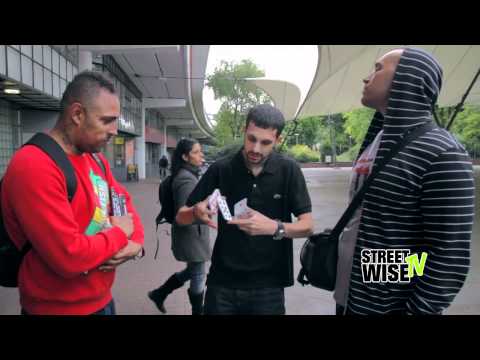 Dynamo magician! Streetwise EXCLUSIVE!