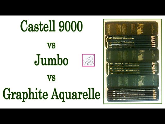 Vídeo relacionado con Faber-Castell 119065 - Set de 12 lápices Castell 9000 para dibujo artístico. Diferentes grados de dureza