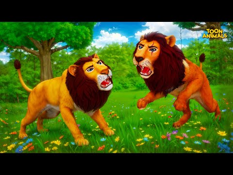 Scar vs Mufasa | Epic Lion Battle to Save Simba! Wildlife Adventures
