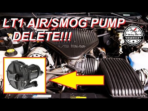 LT1 Air Smog Pump Delete Mod 1994-1996 Cadillac Fleetwood & Chevy Impala SS Buick Roadmaster 5.7L V8