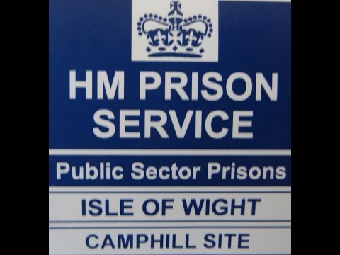 HMP CAMP HILL PRISON ISLE OF WIGHT  "TRAINING VIDEO 1990"