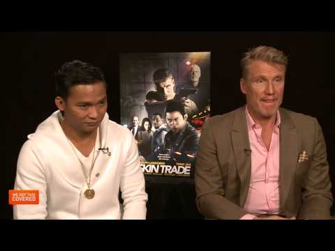 Exclusive Interview: Tony Jaa And Dolph Lundgren Talk Skin Trade [HD]