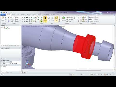 Basic Fill   ||Ansys SpaceClaim Tutorial #spaceclaim #ansys