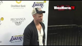 Chad Michael Murray Interview at 2013 LA Lakers Casino Night